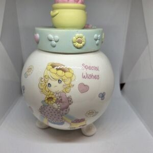 Precious Moments "Girl/Rainbow Wishing Jar" Item #4001575